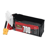 LinkMejor 4S 14.8V 700mAh 105C 10.36Wh LiPo Battery XT30 Plug for RC Helicopter Airplane