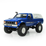 LinkMejor C24 1/16 RTR 4WD 2.4G Military Truck Crawler Off Road RC Car 2CH Toy