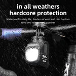 LinkMejor 1200LM Wireless Remote Bike Headlight Waterproof Cutoff Line Bicycle Front Light for MTB Road Bike Night Riding Safety