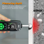 LinkMejor MT68 Digital Wood Moisture Meter Non-contact Timber Damp Detector LCD Screen Hygrometer Alarm Humidity Tester Pinless Detect