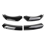 Front Bumper Splitter Lip Front Bumper Spoiler Diffuser Body Modification Kit For Audi A5 S5 A4 A6 A7 2012 2013 2014 2015 2016