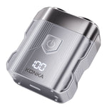 LinkMejor KTXD-7001S Portable Mini Shaver Men Electric Shaver Beard IPX7 Waterproof Rechargeable Magnetic Head Shaver Travel