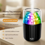 Tevorex 300ML Mini Air Humidifier USB Electric Aroma Diffuser Essential Oil Purifier Aromatherapy Mist Maker Lights For Car Home Bedroom