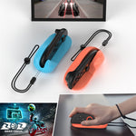 2 Pack For Nintendo Switch2 Mini Magnetic Mouse Grip Ergonomic Design Portable Controller Lightweight Gaming Accessories Desktop Mouse Mode Holder