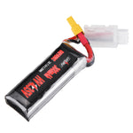 LinkMejor 7.6V 300mAh 80C/160C 2S HV 4.35V Lipo Battery XT30 Plug for EMAX Tinyhawk II Indoor FPV Racing Drone