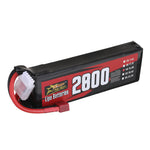 LinkMejor Power 14.8V 2800mAh 100C 4S LiPo Battery T Plug for RC Car