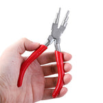 6" Jewelry Pliers Carbon Steel Round Nose Needle Nose Pliers for 3-10mm Rings Wire Wrapping Jewelry Making Tools