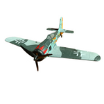 LinkMejor FW190 Brushless 355mm Wingspan 2.4GHz 4CH Built-in 6-Axis Gyro EPP RC Airplane Fixed Wing Fighter BNF