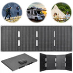 Foldable Solar Panel Charger 10W 5V 2A IP65 Waterproof ETFE Portable Solar Charger Outdoor Phone Power Bank