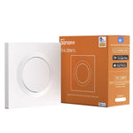 LinkMejor Orb-ZBW1L Zigbee3.0 Smart Wall Switch Fusion Series ZBMINIL2-E No Neutral Required Seamless Integration Voice Control with Alexa Google Home