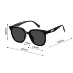 Classic Fashion Large Frame Polarized Sunglasses for Men Women UV400 Protection Sun Glasses for Outdoor Travel Fishing Driving