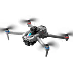 LinkMejor KY108 WiFi FPV with 4.3inch LCD Screen Controller HD Dual Camera Servo Gimbal 360° Obstacle Avoidance One-Key Airdrop Brushless Foldable RC Drone Quadcopter RTF