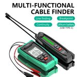 LinkMejor FY8178 Professional Underground Line tester Digital Analogue Wire Tracker 1000m Range Sensitivity Adjustment USB-TYPE-C Charging