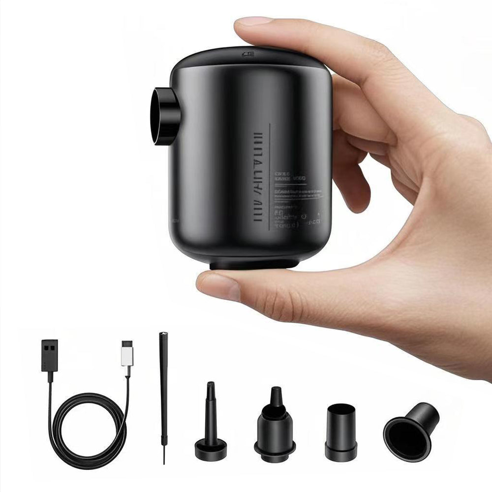 IPRee D20 Mini Air Pump Portable Electric Inflator Pump for Air Mattresses Inflate Deflate Beds Swimming Ring Outdoor Camping Pump