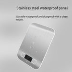 Comfook High Precision Kitchen Scale LCD Electronic Measuring Digital Display 10kg Portable Baking Scales Milk Coffee bean Weight Tools