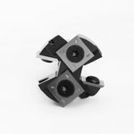 1/2 Inch 8mm 12mm Shank 4 Flutes CNC Spoilboard Surfacing Router Bit Slab Flattening Router Bit with 1-1/2" Cutting Diameter for Woodworking