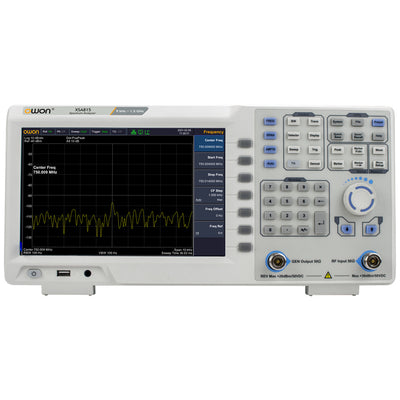 LinkMejor XSA815TG Digital Oscilloscope 9 kHz to 1.5 GHz 1 Hz Resolution LCD Screen USB LAN Tracking Generator