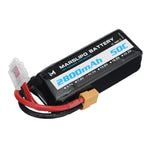 LinkMejor 11.1V 2800mAh 50C 3S Lipo Battery XT60 Plug for RC Drone