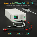 LinkMejor RD6012 720W Completed Set USB Digital Control AC to DC Adjustable Bench Variable Power Supply 60V 12A Battery Charging