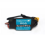 Hobbyocean 80A ESC 2-7S with 5V/5A BEC XT60 Plug For RC Airplane Fixed Wing Jet