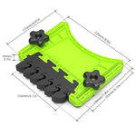 Multifunctional Feather Board with Enhanced Friction Baffle for Stable Secure Non-Slip Woodworking Operations Complete Set
