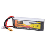 LinkMejor 11.1V 7500mAh 35C 3S LiPo Battery XT60 Plug for RC Drone