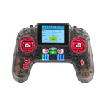HelloRadioSky V12 CNCMAX 2.4GHz Dual Frequency ELRS Radio H7 1000mW 2.4Inch Color Screen Display Hall CNC Aluminum Gimbal Remote Controller for FPV Racer Drone RC Airplane Helicopter