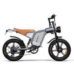 LinkMejor X60 Electric Bike 48V 23AH Battery 750W*2 Dual Motors Recommended Top Speed 25KM/H 20inches Tires 80KM Max Mileage 150KG Max Load Electric Bicycle