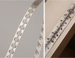 Wnew DIY Ruler Stainless Steel Laser-Etched 3M Adhesive Backing Dual Metric Measurements Top-Quality Precision Tool Silver Finish