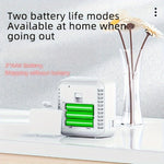 LinkMejor Clock Student Alarm Clock Plug-In Dual-Purpose Large Screen Display Digital Clock Voice-Controlled Temperature Clock