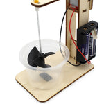 Wooden Mixer No. 1 Model Assembly Kit DIY Children's Science Experiment Education Toy Student Technology Small Production