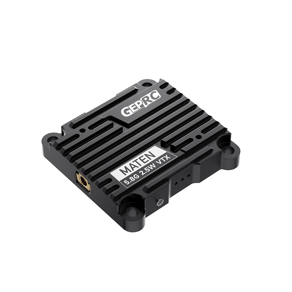 GEPRC MATEN 5.8GHz 2500mW FPV Transmitter with IRC Tramp Pit Mode Built-in Microphone MMCX Antenna 7-36V Wide Voltage