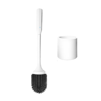 Tevorex Electric Toilet Brush IPX7 Waterproof TPR Material No Stains No Dead Corner Cleaning Large Battery Capacity Wall-mountable for Washroom Clean