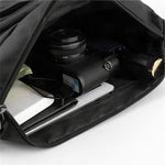 Waterproof Nylon Men Crossbody Bag Large Capacity Multiple Pockets Zipper Shoulder Bag Fashion Casual Outdoor Travel Messenger Bag