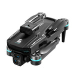 LinkMejor Z105 WiFi FPV with 4.3inch LCD Screen Controller HD Dual Camera Servo Gimbal 360° Obstacle Avoidance Brushless Foldable RC Drone Quadcopter RTF