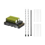 LinkMejor SQESC 14130 Brushless ESC 5-14S Lipo Power Supply 130A AM32 / ESCape32 / BLHeli_32 Firmware Suitable for Multi-rotor Drones Airplane Models Crop Protection Aircraft Helicopters Model Ships RC Model Cars Surfboards