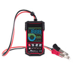 LinkMejor Intelligent Battery Tester 3.2 Inch Color Screen 12.0V 24.0V Battery Intelligent Selection Support Battery Tester