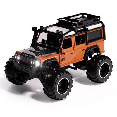 Enke 333-2-8 RTR 1/64 2.4G RWD Mini RC Car Alloy Shell Three Speed LED Light Support App Remote Control Off-Road Climbing Truck Desktop Micro Vehicles Models Toys