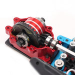 Upgraded Metal Parts Center Shaft Front and Rear Differential Kit for MJX 14211 HYPER GO 1/14 RC Car Vehicle Models Accessories