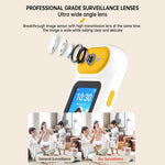 2.8inch Screen Handheld Surveillance Camera Ultra Clear Large Screen Two-Way Video WIFI 4G 360° Rotation Extended Battery Life Home Security