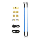 LibreCAL/LibreVNA 6GHz USB Vector Network Analyzer 100kHz to 6GHz High Accuracy 50Ω Dual Port SMA Connector Portable RF Testing Device