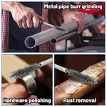 Stainless Steel Twisted Wire Cleaning Brush Drill Attachment Hex Shank 6 Sizes Rust Removal Metal Surface Cleaning Tool