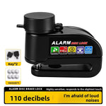 LinkMejor Bicycle Disc Brake Lock Alarm Waterproof 110dB Anti-theft Security Lock for Motorcycles Bikes Electric Vehicle