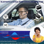H03 bluetooth Earbuds Single Wireless Earphone Dual Mic Noise Cancelling 88H Playtime Power Digital Display Touch Control Voice Assistant Earhooks Wireless Headphones