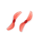 8 Pairs Gemfan 45mm 2-Blade Propeller 1mm / 1.5mm Shaft Hole for 80-85mm Indoor Tinywhoop RC Drone FPV Racing