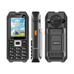 LinkMejor M6000 Mini 2G GSM 2.4-inch Four SIM Card Four Standby 4800mAh Built-in Dual Flashlight 3D Large Button Power Bank Magic Sound Function One-click SOS Mobile Phone