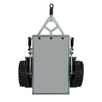 Aluminum RC Rock Crawler Trailer CNC Machined Utility Simulation Parts with Ball Head Hitch Compatible for 1/18 TRX4M SCX24 Redcat Car Vehicles Models Spare Accessories