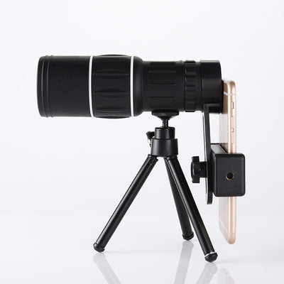 IPRee 16x52 Monoculars HD Powerful Long Distance Field of View Image Stabilization Waterproof For Wildlife Observation Hiking