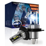 LinkMejor N57 2PCS Car Headlight LED Bulbs Kit 6500K Headlamp IP68 Waterproof LED Headlamp White Light
