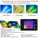 VisibleIR B18 Thermal Imaging Camera 32x24 Pixels Temperature -40°C to 300°C Rechargeable USB Type-C Portable Infrared Visual Heat Mapping Device